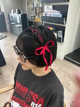 ✨お出かけ前ヘアセット✨