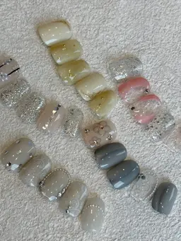 🎀期間限定｜今っぽガーリーネイル🎀¥8,900→¥6,900✨【オフ無し】