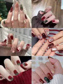 【Jr.ネイリスト】🔔自爪クリスマスアートコース★デザインは❄️お写真参照※オフ込み♥🎄