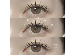【🇯🇵流行って🌟束感Parisienne +flat lash60本】パリジェンヌラッシュリフト＋フラット