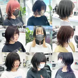 SNSでご予約殺到中‼️360°どこから見ても可愛いウルフカット🐺＋ラクトン配合トリートメント✨️