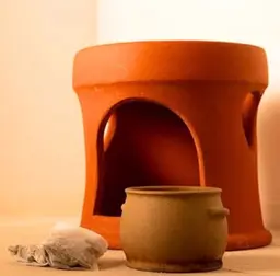 信楽焼陶器のよもぎ蒸し【沖縄オーガニックよもぎ使用】¥3900