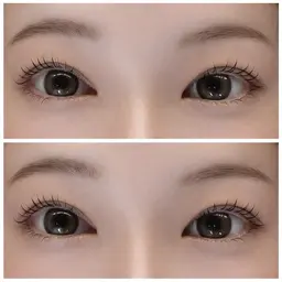 24h濃密ブラック持続！マスカラパーマ(上のみ)👀➿