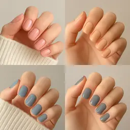 【定番】ワンカラーネイル／150色以上（透け感カラー・ラメも含む）| 2色まで🆗