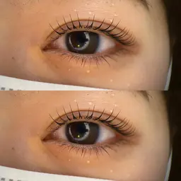 まつげパーマorパリジェンヌ🌷痛みにくい薬剤と補修トリートメント使用、ロッド約120種類ご用意✨束感仕上げ無料‼︎