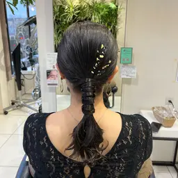 ♡ミニモ限定価格♡お呼ばれタイトヘアアレンジ✨👗