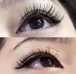 マツエク120本(オフ込み)+アイシャンプー付き