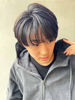 メンズカット＋カラー＋パーマ(シャドウパーマorフェザーパーマorニュアンスパーマ)