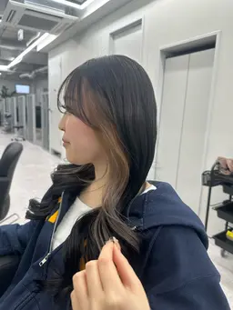 💛ケアブリーチ込み💛インナーカラー➕TR