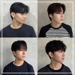 メンズヘアセット