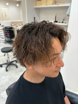 【メンズ限定】カット＋ツイストスパイラルパーマ