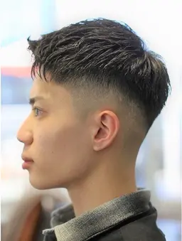 メンズフェードカット