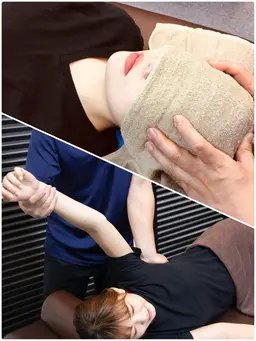 マッサージみたいな時間70分＋ドライヘッドスパ20分（強揉みご要望対応不可）