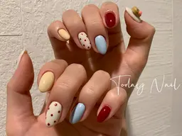 ワンホンネイル　１０本やり放題