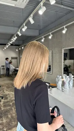 🪩リタッチ+オンカラー🪩