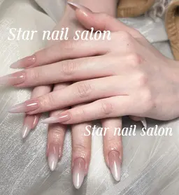 🦋NEW OPEN🦋チップ長さだしカラーグラデーション+ パーツ2個 ☆ 8880 【期間限定 】8380✨