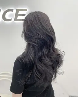 🤍12月末まで🤍透明感ワンカラー+オリジナルトリートメント + コテ巻き仕上げ🤍