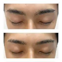 メンズアイブロウワックスで長持ちする理想の眉毛に！カットと同時施術になるので短時間で印象アップ💎