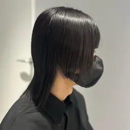 【期間限定‼️】メンズウルフカット🐺🩵/中性ウルフ/ネオウルフ/マッシュウルフ