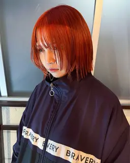 【垢抜けハイトーン】ケアブリーチ＋透明感カラー＋ケアTR