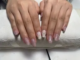 オフ込みハンドネイル　ワンカラーorシンプル