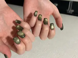 ニュアンスネイル◎マグネット・オーロラ・ミラー［パラジェル］