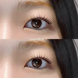 👀🤍 まつげパーマ (上)