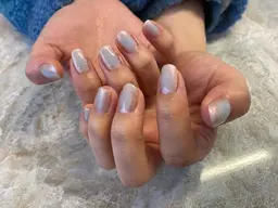 【オープン記念価格】フレンチ・ハートマグ・チークネイル