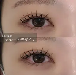 マツエク Flat lush 120本 🩶