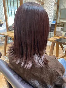 【オススメ♪】カット+リタッチカラー+AMASIA SPEEDトリートメント