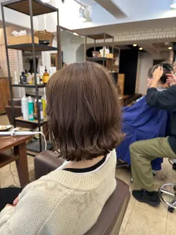 【人気No.1】カラー+質感改善トリートメント7700円