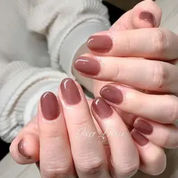 【リピーター限定】付け替えオフ込み単色ネイル💅約400色からワンカラー選べるシンプルデザイン