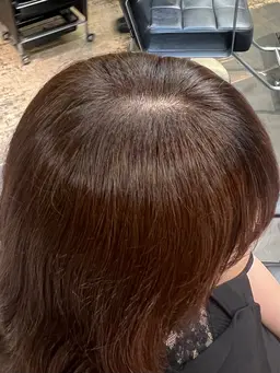白髪染めリタッチ(ヘアマニキュア)