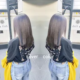 ✨赤み消し、透明感カラー✨アディクシーカラー+ベースTr付き