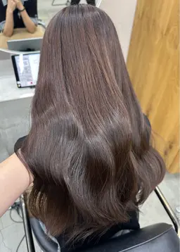 ブリーチなし艶カラー🎀 ᩚ   《３stepトリートメント付き》