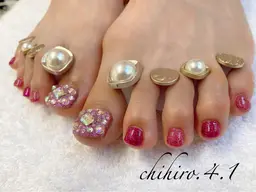 フットネイル👣デザインフリー＊アロマフットバス付き