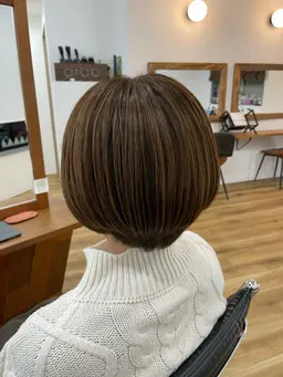 ショートカット＋カラー＋潤いカラーリッチトリートメント