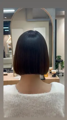 🏆人気メニュー🏆カット➕地毛風ストレート➕トリートメント