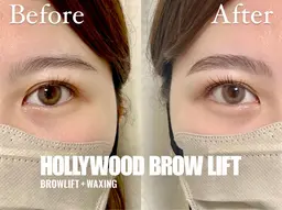⭐️【新規】ハリウッドブロウリフト☆WAX込み⭐️