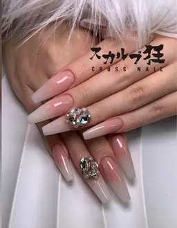 ⚠️オフなし⚠️長さ出し10本+アート2本🩷+500円でマグネット、フラッシュ可