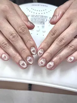 期间限定【✨ハンド・ジェルネイル✨】🧲マグネットワンカラー🧲ジェルオフ付き。長さ出し+¥2,000(10本)