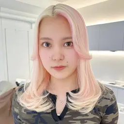 🩶ケアブリーチデザインカラー+カラー