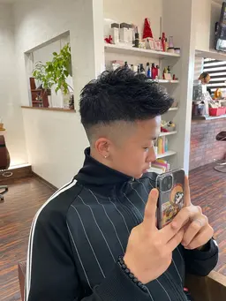 メンズ限定🙆‍♂️似合わせカット＋眉毛カット