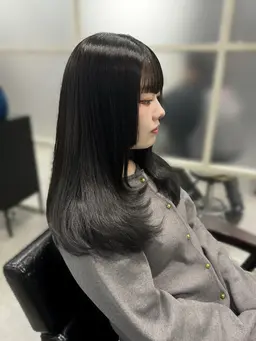 《人気NO1💡🤩》💎カット➕TOKIOトリートメントケアカラー💎¥ロング料金0#レイヤーカット