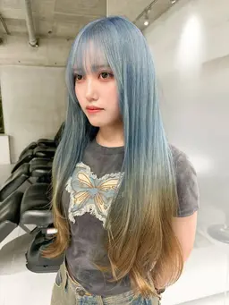 🤍【デザインカラー】🤍ブリーチ1回＋オンカラー🫧