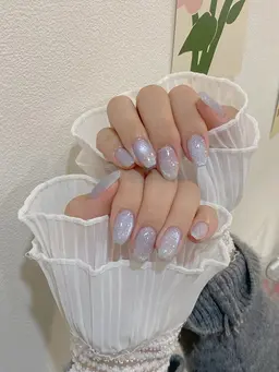 🧁【韓国ジェルあり】☁️𓍼オフ込みマグネットorフラッシュワンカラー【¥6500】𓂃𓈒𓏸︎︎︎︎ 🕊