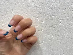 【オフなし】　フレンチネイル✨パラジェル使用（ベースクリア）