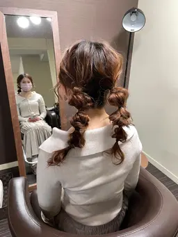 【スタイル指定可能ヘアセット】お客さまのご要望に沿ったヘアスタイルを施術させていただきます❤︎