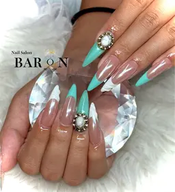 《最先端スカルプ》💅モデル募集🩵持ち込み90分(パーツ別途料金)✨オフなし ¥5000 165分