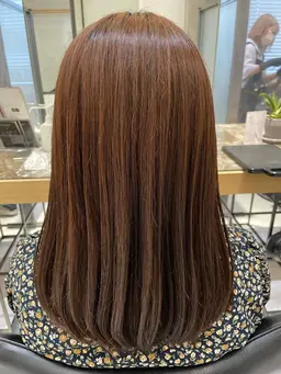 ツヤツヤ🌟サラサラ🌟低ダメージ✨コスメストレート🌼＋高保湿トリートメント✨✨✨